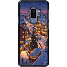 Samsung Galaxy S9+ Case Hülle - Christmas 25 Xmas Village