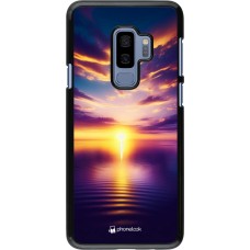 Samsung Galaxy S9+ Case Hülle - Sonnenuntergang gelb violett