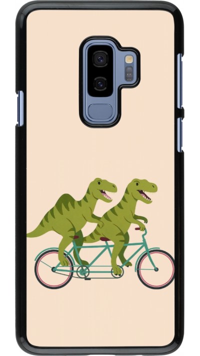 Samsung Galaxy S9+ Case Hülle - Dinosaurs on bikes 2026
