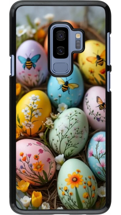 Samsung Galaxy S9+ Case Hülle - Easter 2026 Eggs with bees