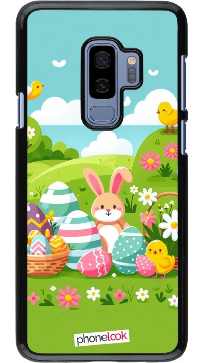 Samsung Galaxy S9+ Case Hülle - Ostern 2025 Gruen