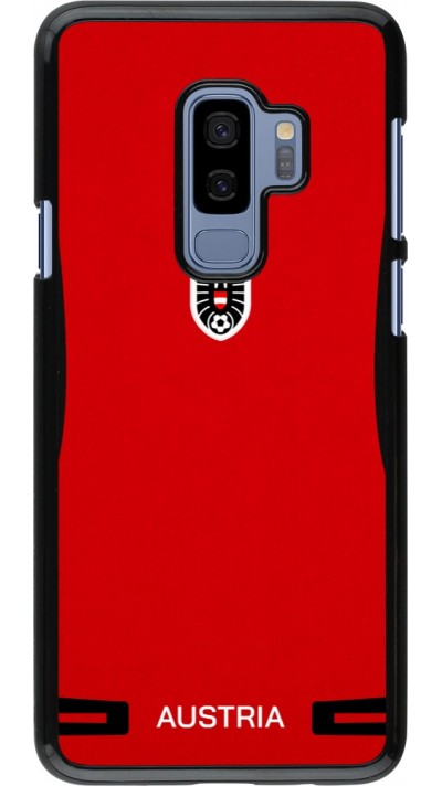 Samsung Galaxy S9+ Case Hülle - O?sterreich 2026 personalisierbares Fussballtrikot