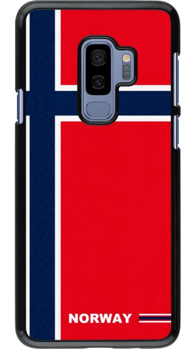 Samsung Galaxy S9+ Case Hülle - Norwegen 2026 personalisierbares Fussballtrikot