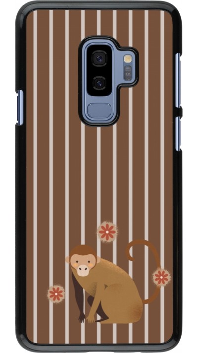 Samsung Galaxy S9+ Case Hülle - Monkey with stripes Samsung Galaxy S9+ Case Hülle - Monkey with stripes