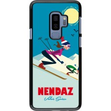 Samsung Galaxy S9+ Case Hülle - Nendaz Ski Downhill