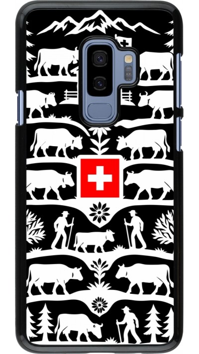 Coque Samsung Galaxy S9+ - Poya Suisse 3 noir