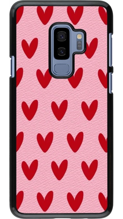 Samsung Galaxy S9+ Case Hülle - Saint Valentines Day 26 Pattern heart