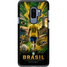 Samsung Galaxy S9+ Case Hülle - Fussball Brasilien splash 2026