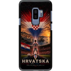 Samsung Galaxy S9+ Case Hülle - Fussball Kroatien splash 2026