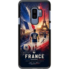 Samsung Galaxy S9+ Case Hülle - Fussball Frankreich splash 2026
