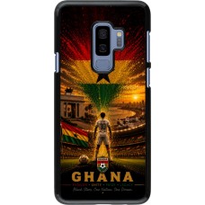 Samsung Galaxy S9+ Case Hülle - Fussball Ghana splash 2026