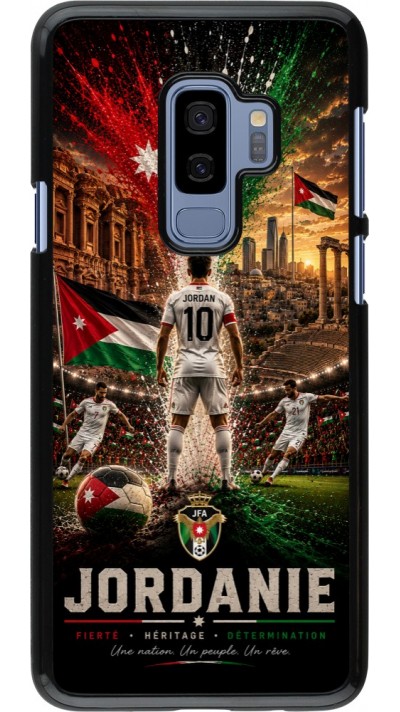 Samsung Galaxy S9+ Case Hülle - Fussball Jordanien splash 2026