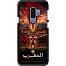 Samsung Galaxy S9+ Case Hülle - Fussball Marokko splash 2026