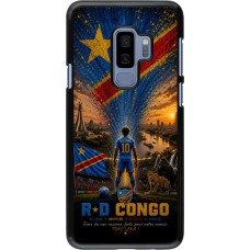 Samsung Galaxy S9+ Case Hülle - Fussball Demokratische Republik Kongo splash 2026