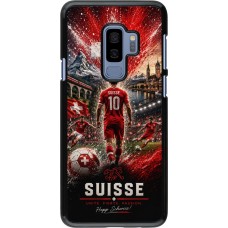 Samsung Galaxy S9+ Case Hülle - Fussball Suisse splash 2026