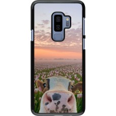 Samsung Galaxy S9+ Case Hülle - Cow with tulips 2026