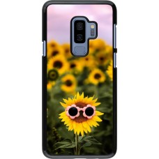Samsung Galaxy S9+ Case Hülle - Sunflower with glasses 2026