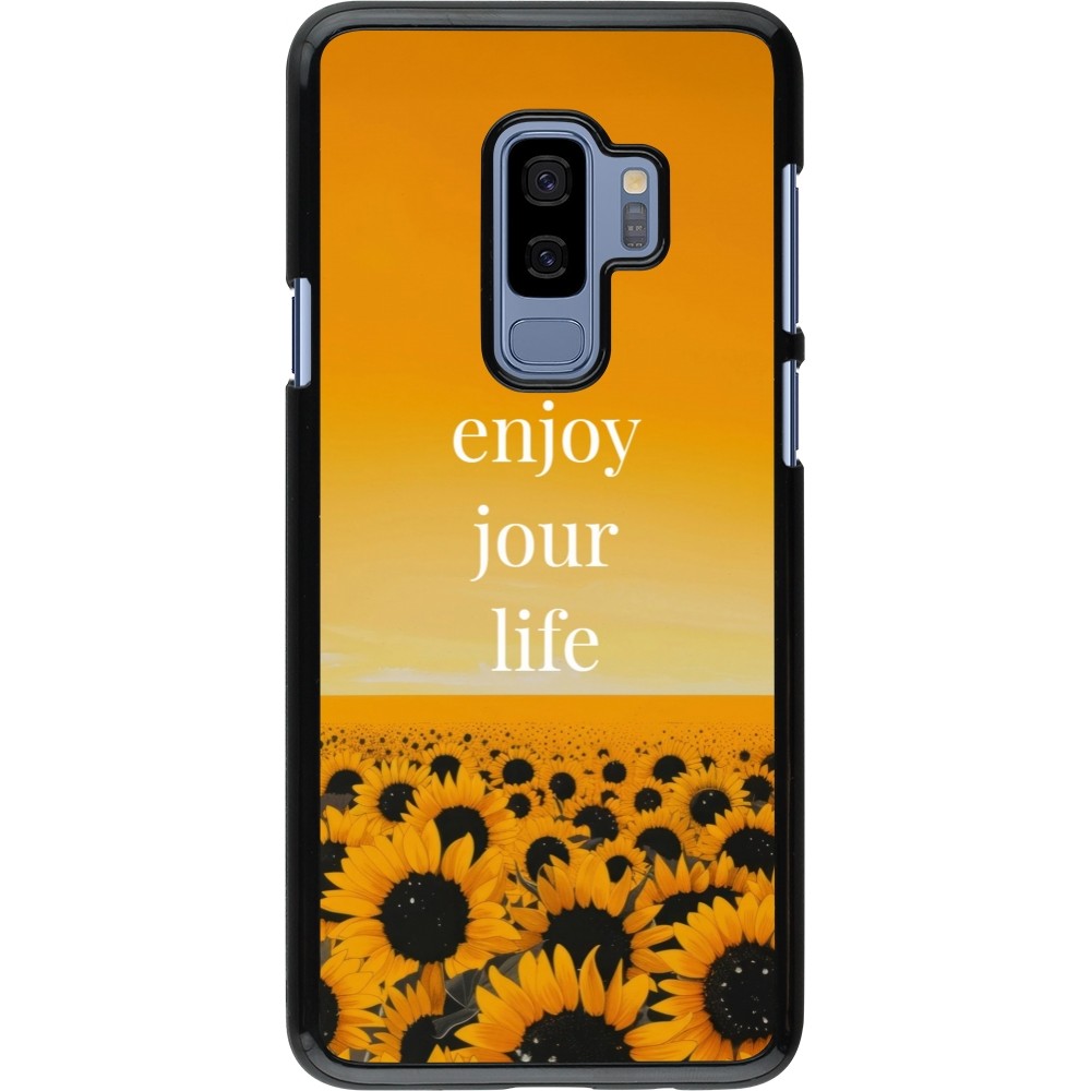 Samsung Galaxy S9+ Case Hülle - Summer 2025 Enjoy your life