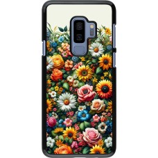 Samsung Galaxy S9+ Case Hülle - Sommer Blumenmuster