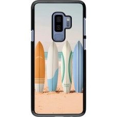 Samsung Galaxy S9+ Case Hülle - Summer surfboard 2025
