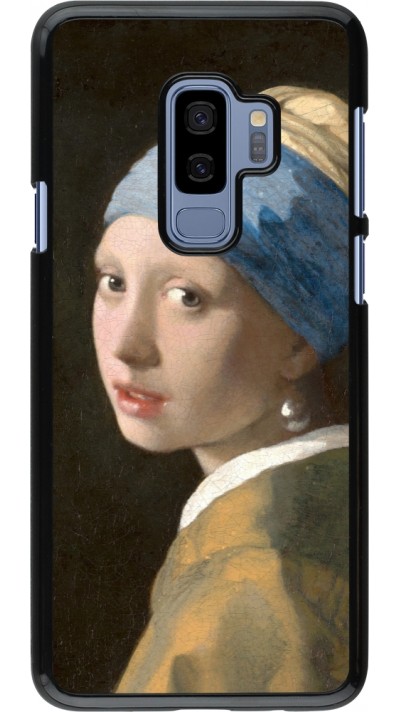 Samsung Galaxy S9+ Case Hülle - Kunstbild - Das Mädchen mit dem Perlenohrring - Jan Vermeer