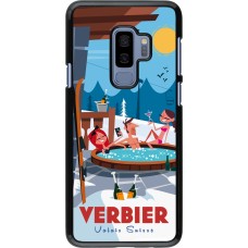 Samsung Galaxy S9+ Case Hülle - Verbier Mountain Jacuzzi
