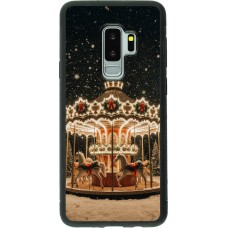 Samsung Galaxy S9+ Case Hülle - Silikon schwarz Christmas 25 Carousel