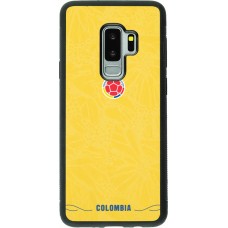 Samsung Galaxy S9+ Case Hülle - Silikon schwarz Kolumbien 2026 personalisierbares Fussballtrikot