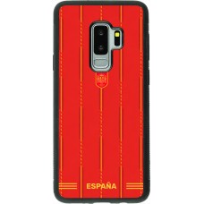 Samsung Galaxy S9+ Case Hülle - Silikon schwarz Spanien 2026 personalisierbares Fussballtrikot