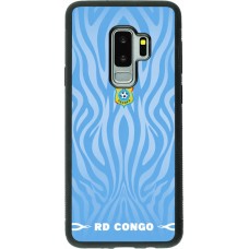 Samsung Galaxy S9+ Case Hülle - Silikon schwarz Demokratische Republik Kongo 2026 personalisierbares Fussballtrikot