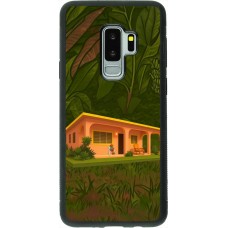 Samsung Galaxy S9+ Case Hülle - Silikon schwarz Benitos house DTMF