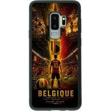 Samsung Galaxy S9+ Case Hülle - Silikon schwarz Fussball Belgien splash 2026