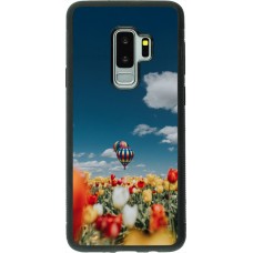Samsung Galaxy S9+ Case Hülle - Silikon schwarz Hot air balloon 2026