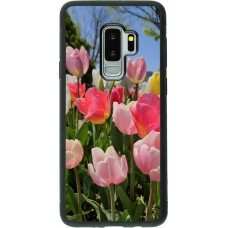 Samsung Galaxy S9+ Case Hülle - Silikon schwarz Tulips 2026