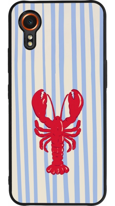 Samsung Galaxy XCover 7 Case Hülle - Silikon schwarz Red lobster 2026