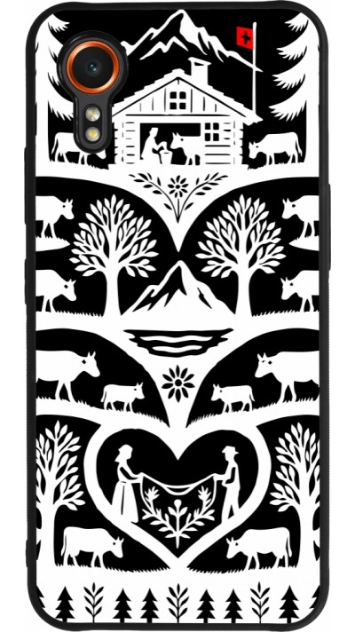 Samsung Galaxy XCover 7 Case Hülle - Silikon schwarz Poya Schweiz 2 schwarz