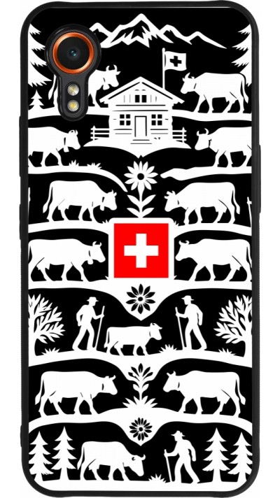 Samsung Galaxy XCover 7 Case Hülle - Silikon schwarz Poya Schweiz 3 schwarz