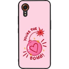 Samsung Galaxy XCover 7 Case Hülle - Silikon schwarz Saint Valentines Day 26 You are the bomb