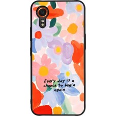 Coque Samsung Galaxy XCover 7 - Silicone rigide noir Every day is a chance Spring 2026