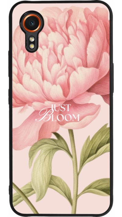 Coque Samsung Galaxy XCover 7 - Silicone rigide noir Just Bloom Spring 2026