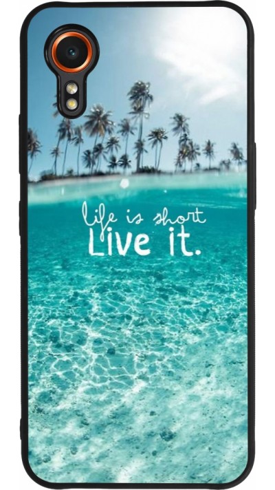 Samsung Galaxy XCover 7 Case Hülle - Silikon schwarz Summer 18 24