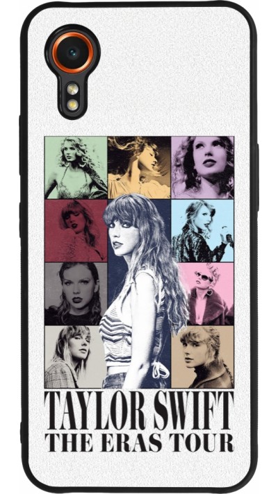 Coque Samsung Galaxy XCover 7 - Silicone rigide noir Taylor Swift The Eras Tour