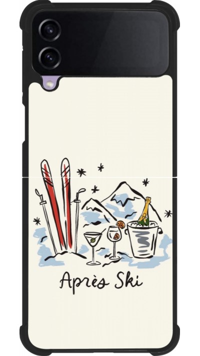 Samsung Galaxy Z Flip3 5G Case Hülle - Silikon schwarz After the sky 2026