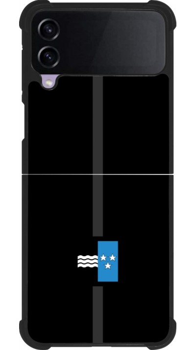 Samsung Galaxy Z Flip3 5G Case Hülle - Silikon schwarz Kanton AG schwarz