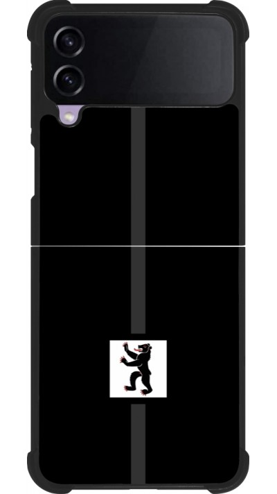 Samsung Galaxy Z Flip3 5G Case Hülle - Silikon schwarz Kanton AI schwarz