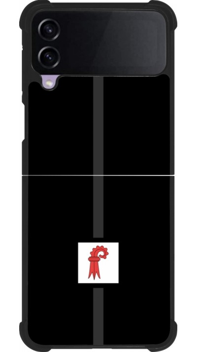 Samsung Galaxy Z Flip3 5G Case Hülle - Silikon schwarz Kanton BL schwarz