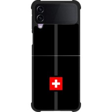 Samsung Galaxy Z Flip3 5G Case Hülle - Silikon schwarz Kanton CH schwarz