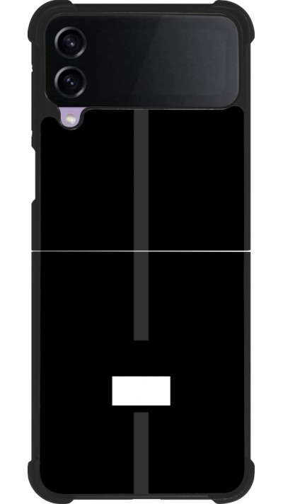 Samsung Galaxy Z Flip3 5G Case Hülle - Silikon schwarz Kanton FR schwarz