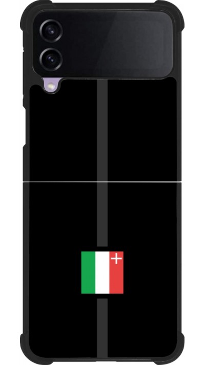 Samsung Galaxy Z Flip3 5G Case Hülle - Silikon schwarz Kanton NE schwarz