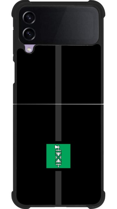 Samsung Galaxy Z Flip3 5G Case Hülle - Silikon schwarz Kanton SG schwarz